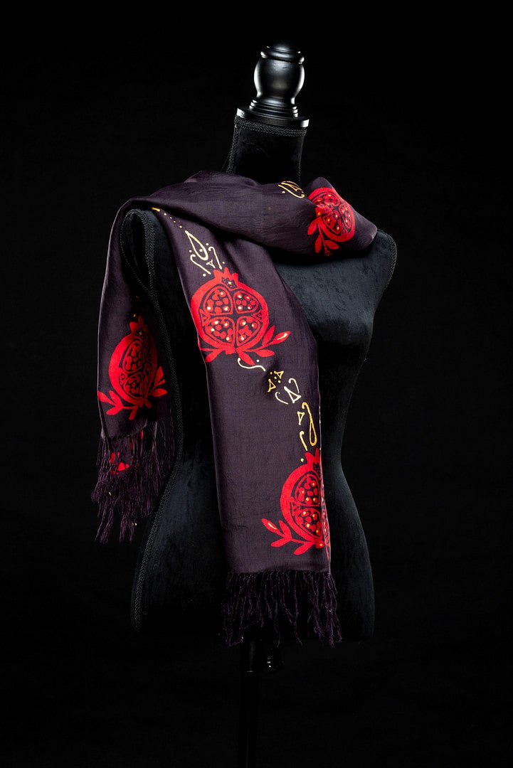 Special edition von Seidenschal Inna | gold - FairSilk