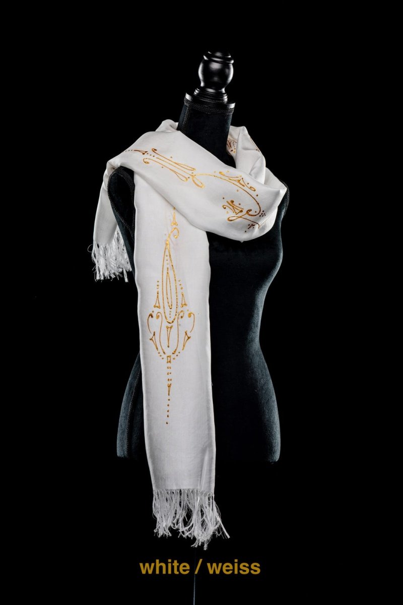 Seidenschal Inna | gold - FairSilk