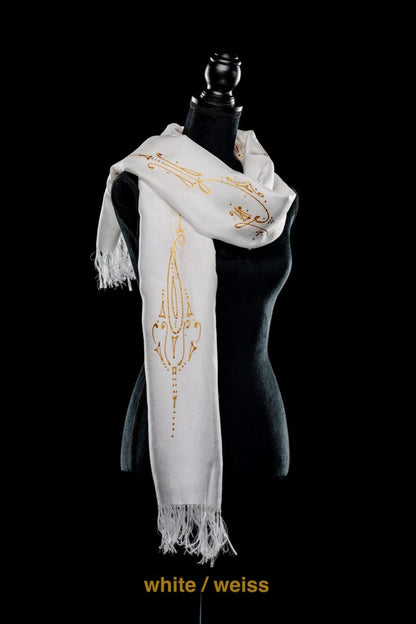 Seidenschal Inna | gold - FairSilk