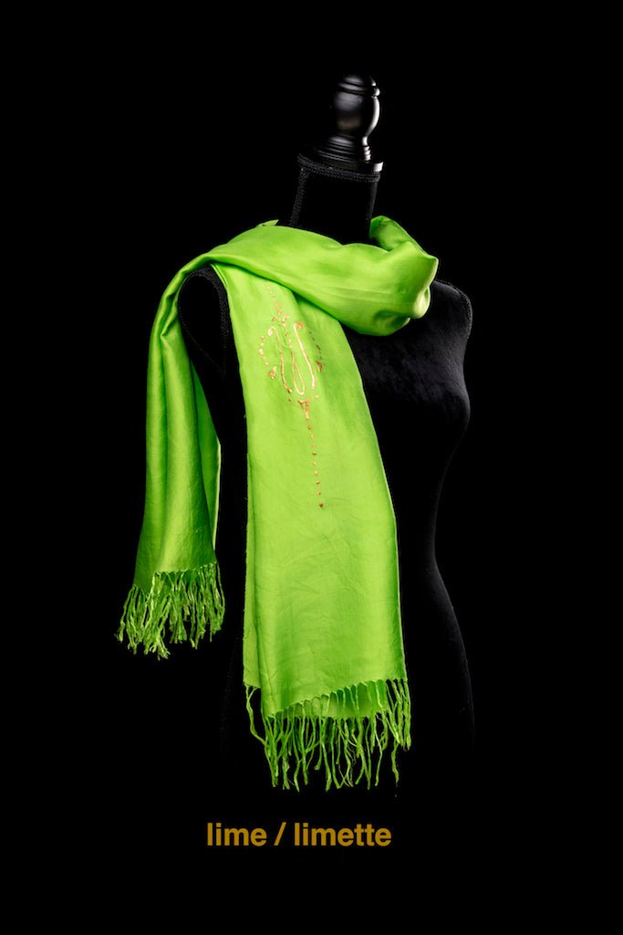 Seidenschal Inna | gold - FairSilk