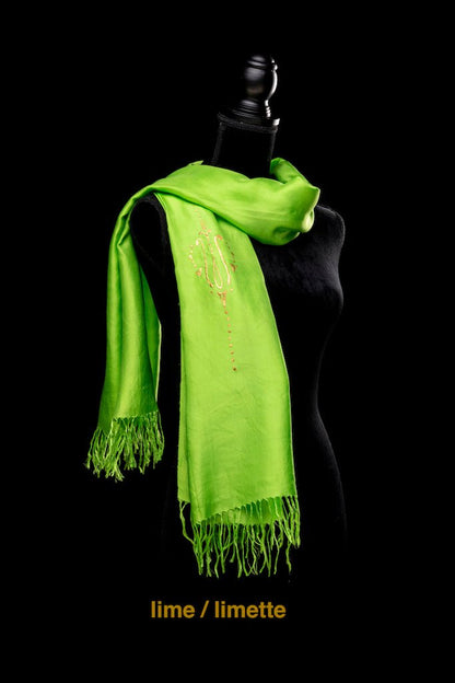 Seidenschal Inna | gold - FairSilk