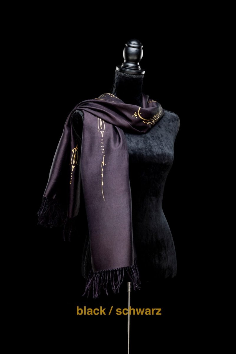 Seidenschal Inna | gold - FairSilk