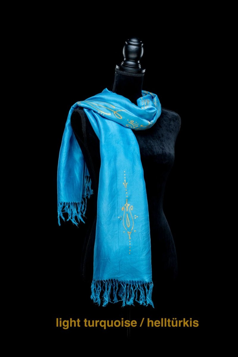 Seidenschal Inna | gold - FairSilk