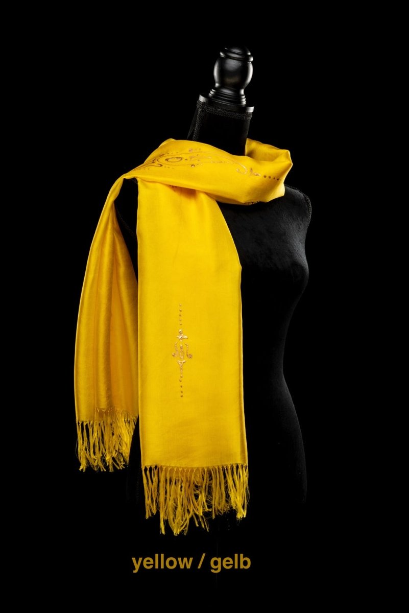 Seidenschal Inna | gold - FairSilk