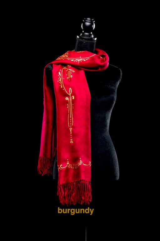Seidenschal Inna | gold - FairSilk